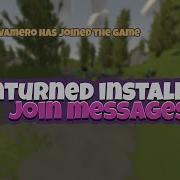 Installing Join Leave Messages Unturned 2021