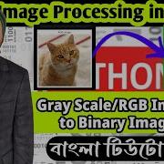 Convert GrayScale RGB To Binary Image In Python With Without Built In Functions Lecture 03