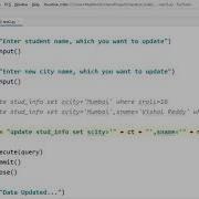 Connecting Python With SQLite3 DataBase Part 4 Update Query