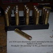 Making 43 Mauser Brass
