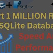 Qt SQLite Вставка 1 миллиона строк в базу данных SQLite с использованием Qt C Вставка нес