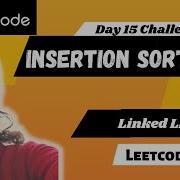 Insertion Sort List Leetcode 147 Linked List