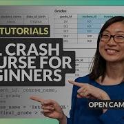 SQL Crash Course For Beginners