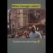 When My Manager Asked About Project Status Coding Memes Codeingworld Programmer Codememes