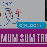 Maximum Sum Triplet InterviewBit Intuition Code Example