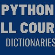 Learn Python Data Structures Dictionaries