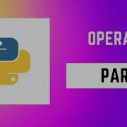Python From Basic Part 5 Operators In Python