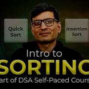 Lecture 1 Introduction To Sorting Algorithms Overview Special Cases GeeksforGeeks