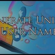Lecture 15 Generating A Unique Username Auto Generate In PHP Build A Social Network PHP MySQL