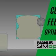 MANUSsim Optimize Module 3 Cutting Feed Rate Optimization