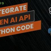 How To Call OpenAI API In Python How To Use OpenAI API In Python Gen AI 9 From Scratch