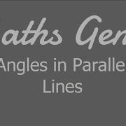Angles In Parallel Lines