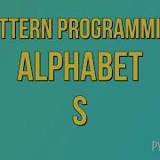 Write A Python Program To Print Alphabet Pattern S Pattern Programming Python Projects