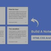 Build A Notes App In HTML CSS JavaScript Notes App In JavaScript