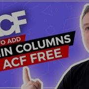 Advanced Custom Fields Custom Admin Columns For FREE