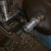 Lathe Machine Operation Facing Turning Grooving And Knurling
