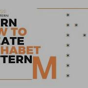 Python Tutorial How To Create Alphabet Pattern M