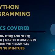 Python Iter And Next Explained Master Iterators In Python With Examples