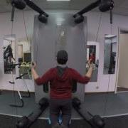Kinesis Kneeling Lat Pull Downs
