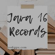 Java 16 Records Tutorial New Feature In Java 16