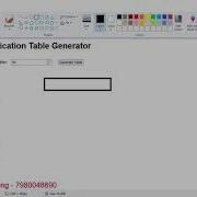 Easy JavaScript Tutorial Generate Multiplication Tables Dynamically