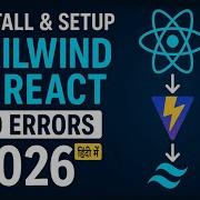 How To Install Tailwind CSS In Vite React JS 2026 Tailwind CSS Setup Tutorial With VS Code