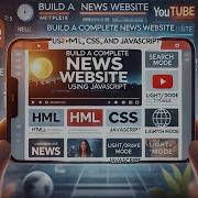 Complete News Website With HTML CSS And JavaScript