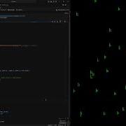 Create The Matrix Rain Effect A Circle Animation In Pygame Python Tutorial