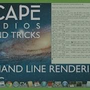 Tips And Tricks Command Line Rendering In Mac