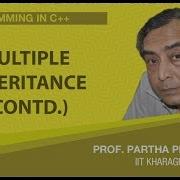 Multiple Inheritance Contd Lecture 51