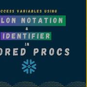 Snowflake SQL Scripting How To Use Variables Snowflake Stored Procedure Ch 06
