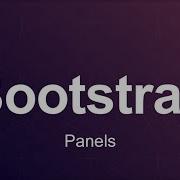 Bootstrap 3 Tutorial 73 Panels