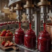 How Strawberry Jam Is Made Inside A Massive Jam Factory