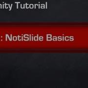 Unity Tutorial 5 NotiSlide Notification System Basics