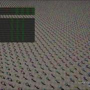 UE5 10 000 Actors With GPU Animation Blueprint Using Blendspace Between Two Animations