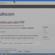 Mafesi Com Instalando O EasyPHP Primeira Aula De PHP