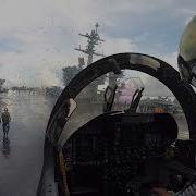 Navy Flight Deck Operations From Cockpit Of F A 18 Original Unedited Audio
