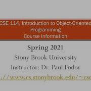 CSE114 Computer Science I Administrative Information