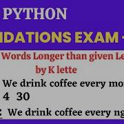 Rotate Words Longer Than Given Length L By K Lette Foundations Exam 4 Python CCBP 4 0