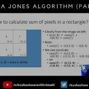 Viola Jones Algorithm Paper Review Integral Images How Do They Help Face Detection Part 2