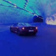 Ferrari 360 Flames In Tunnel