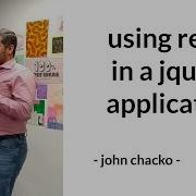 John Chacko A Pattern For Using React In A JQuery Based Application