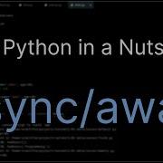 Python In A Nutshell Async Await