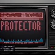 Protector Synapse Software 1981 Atari 400 800 4K