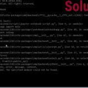 SOLVED How To Solve ImportError DLL Load Failed The Specified Module Could Not Be Found