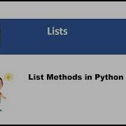 Python For Beginners Part 22 PYTHON LIST METHODS
