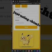 Create A Cool Login Page With Pikachu API HTML CSS JavaScript LoginPage PikachuAPI