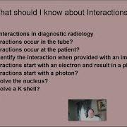 Interactions In Radiology Tricks Target Interactions Matter Interactions