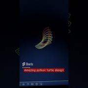 Python Turtle Graphics Cool Shape Drawing Python Turtle Video Learnonpy Python Shorts