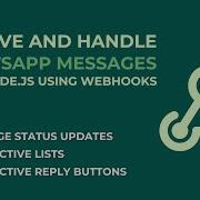 Receive Whatsapp Messages With Node Js Using Webhooks